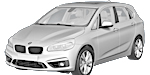 BMW F45 U0386 Fault Code